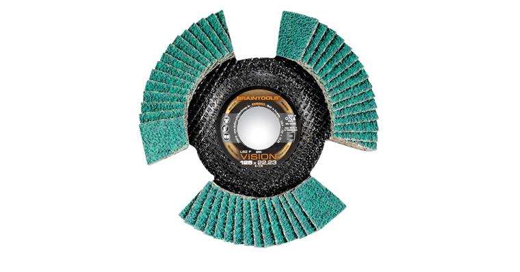 Lamella flap disc LSZ-F Vision zirconia alumina grain 40 dia. 115 mm
