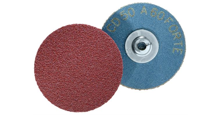COMBIDISC-Schleifblatt Korund A-Forte, hellbraun Korn 36 Ø 50 mm