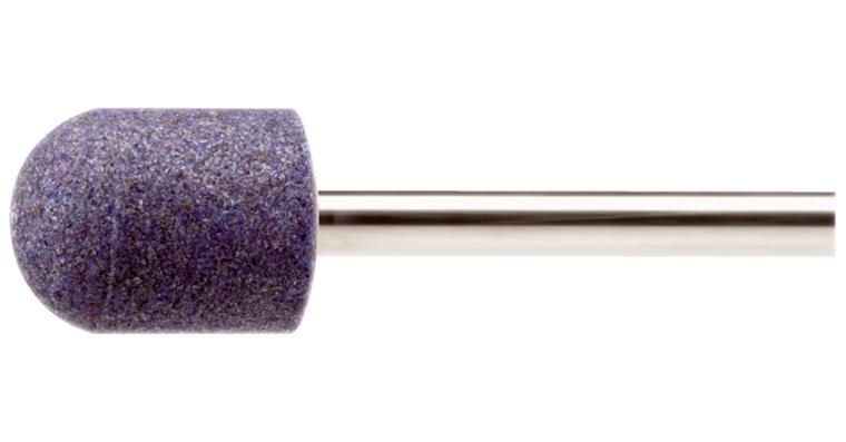 Mounted points NDW shank diameter 3 mm rounded roller DxH 10x13 mm