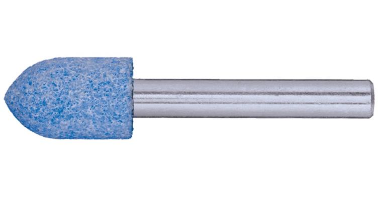 Ogival mounted point G60 x H 13x20 mm hardness J shank dia. x shank length 6x40