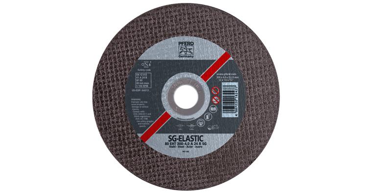 Cutting disc metal A 24 S SG straight f. man. abr. cutoff machines, 300x4x22.2mm