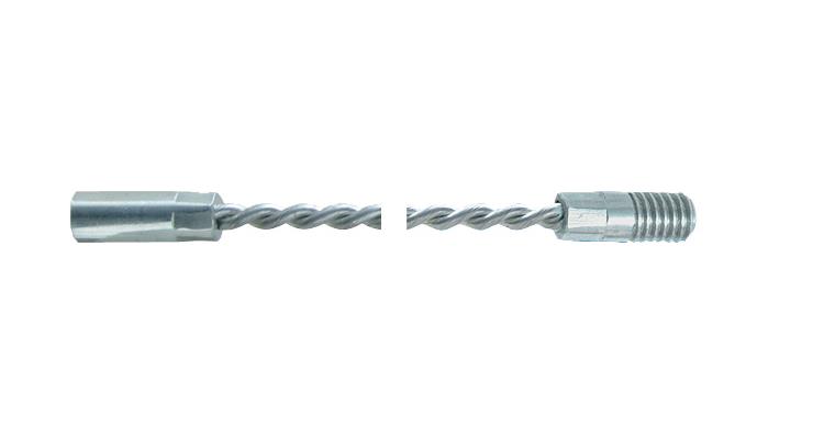 Extension for internal cleaning brushes w/M6 thr. cat.no. 47630-47632 L=1000mm