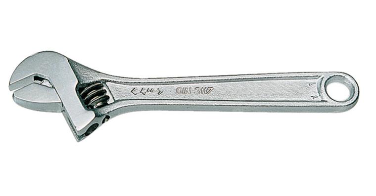 Adj. wrench DIN 3117 AF 24.0 mm L=211 mm
