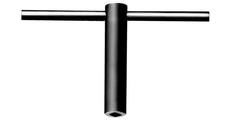 Square socket DIN 904 hollow special steel AF 10 mm