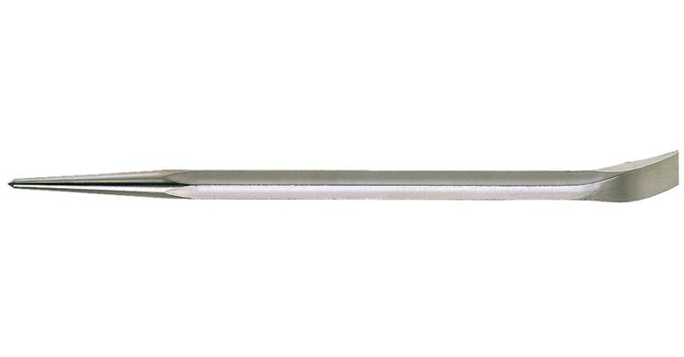 1050772203 Hebeleisen verchromt Chrom-Vanadium-Stahl Länge 600 mm mit gebogenem Ende