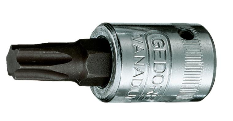 1/4 inch internal TX® screwdriver bit vanadium special steel T 27