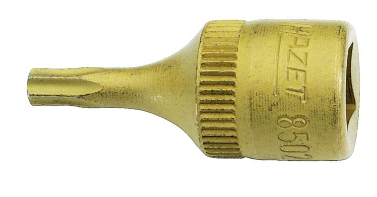 1/4 inch internal TX® screwdriver bit CVD-TiN-coated T 25