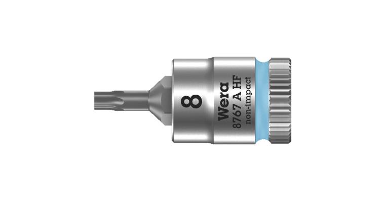 1/4 inch TX® screwdriver bit T 8 with holding function