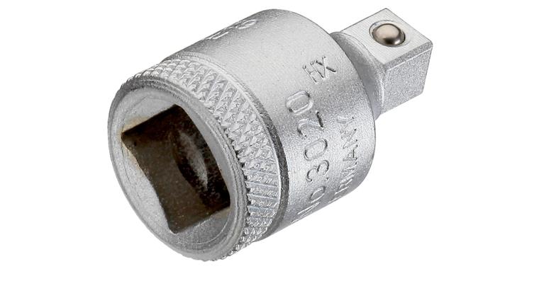 Adapter 3/8 inch drive to 1/2 inch output CV steel