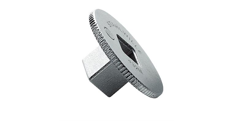 FixGRIP adapter 3/8 in drive to 1/2 in output chrome-plated chrome-alloy steel