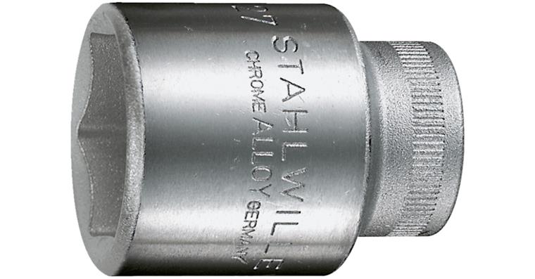 1/2 inch hexagon socket DIN 3124/ISO 2725 HPQ steel AF 8 mm