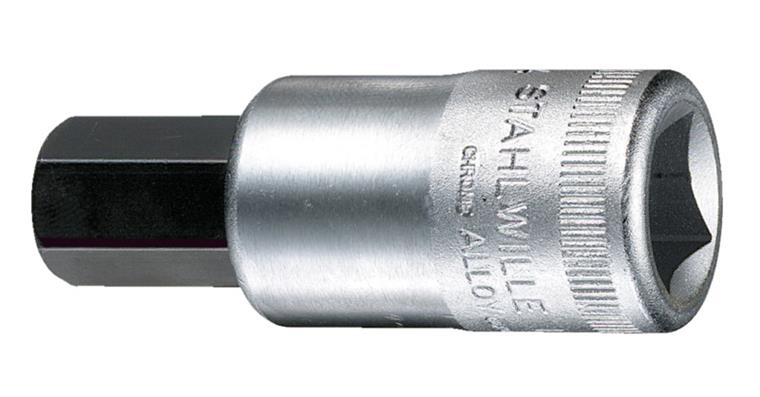 1/2 inch hexagon screwdriver bit chrome-alloy steel AF 19 x 60 mm