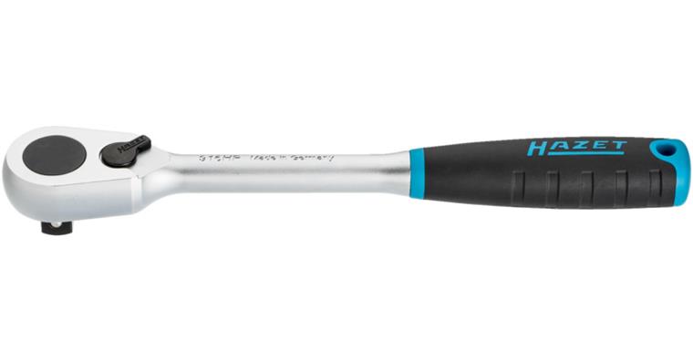 1/2 Zoll HiPer Feinzahn-Hebel-Umschaltknarre Betätigungswinkel 4° Länge 275 mm