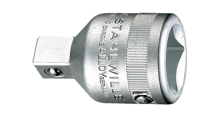 Adapter 3/4 inch drive to 1 inch output chrome-plated chrome-alloy steel