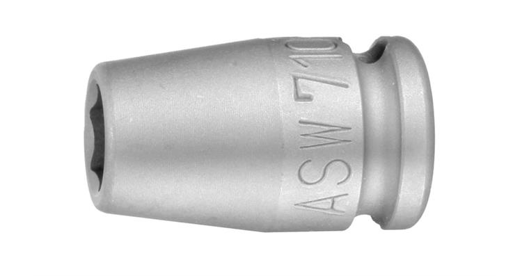 ASW socket 7 mm, drive 3/8 inch length 30 mm
