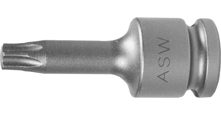 1/2 inch internal TX® impact screwdriver bit CV special steel size T 30