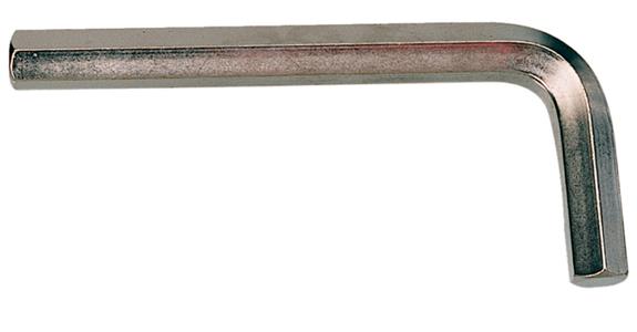 6kant-Stiftschlüssel DIN 911 vernickelt CV-Stahl SW 2 mm