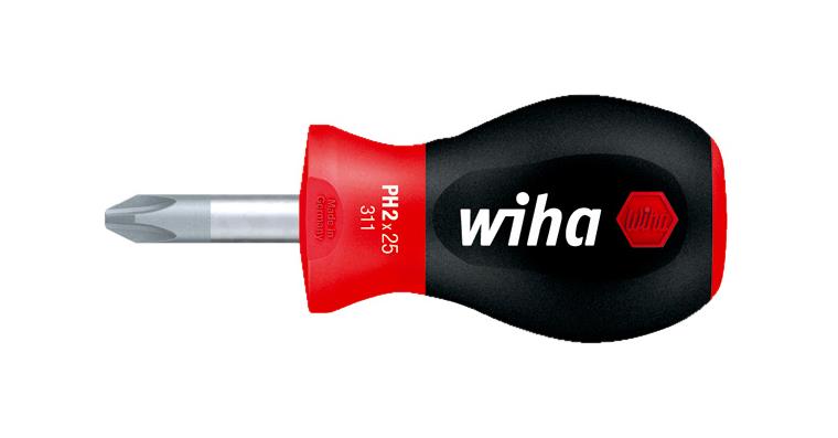 Phillips screwdriver Soft-Finish handle DIN ISO 8764 PH 01x25 mm
