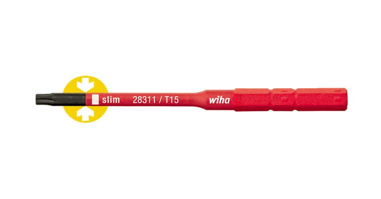 VDE interch. bit T 8 x 75 mm for hand grip 52497201 + 55526 101-103
