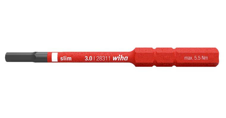 VDE interch. bit AF 1.5 x 75 mm for hand grip 52497201 + 55526 101-103