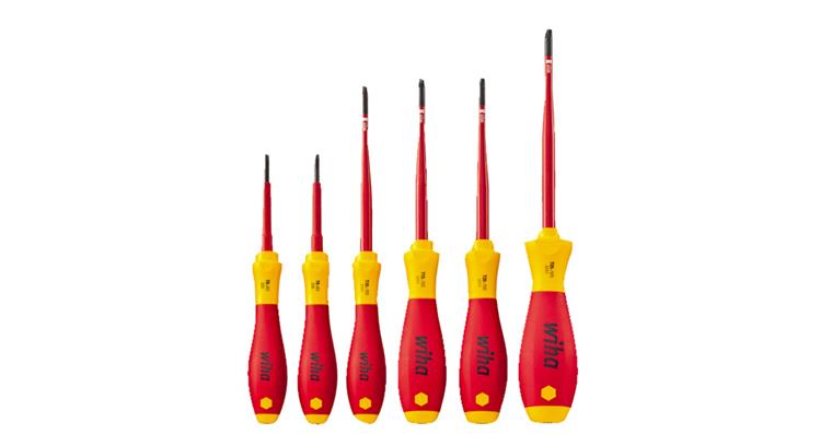 VDE-TX® slimFix screwdriver set 3251 K 6, 6 pieces