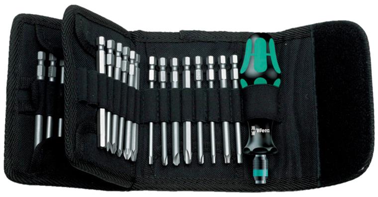 Bit assortment Kraftform Kompakt 60 18 pieces hexagon/slotted/PH/HexPlus/PZ/TX