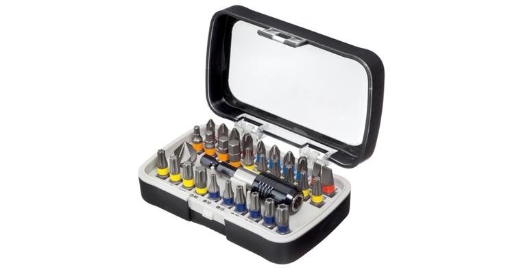 1052713100 Bit Box P-Line 32 pieces with quick-change toolholder