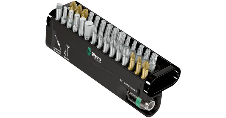 1/4 inch bit assortment Torsion tough 30 pieces holder