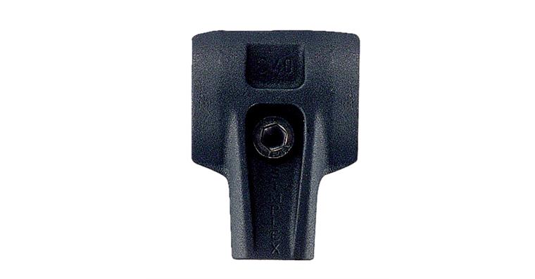Cast steel hous. reinf. f. SIMPLEX s.-f. hammer w. fibreglass handle dia. 40 mm