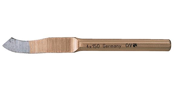 8kant Nutenmeißel DIN 6455 CV-Lufthärte-Stahl Schneidenbreite 3 mm