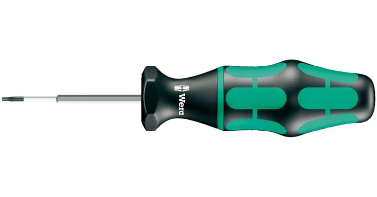 WERA torque screwdriver T 6 set to 0.6 Nm, fixed blade