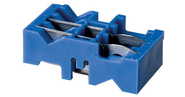 Blade cassette for CST basic tool stripping dimensions = B 6.5 mm