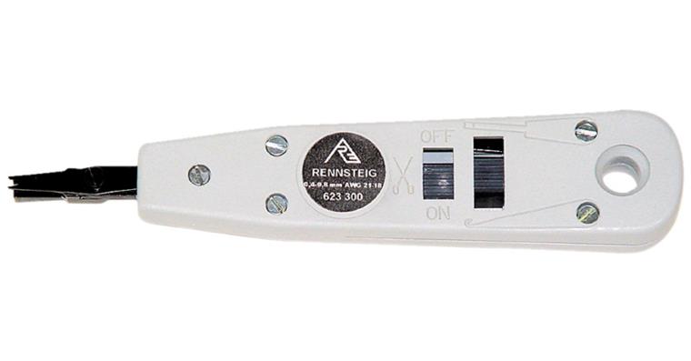 Insertion tool for UTP and STP cable, dia. 0.4–0.8 mm L=175 mm