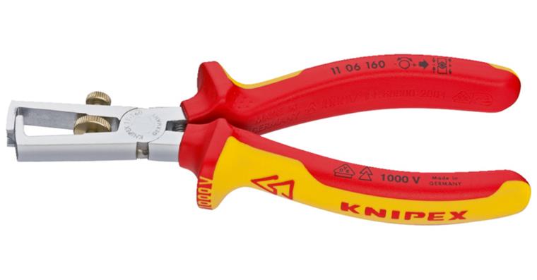 1062114101 VDE wire-stripping/sheath stripping pliers 160 mm