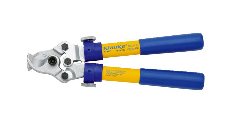 KLAUKE cable shears K1051 with telescopic grip 350-520 mm