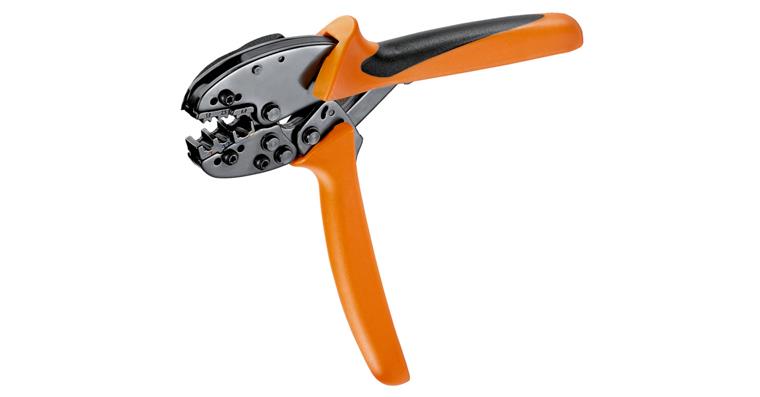 Crimping pliers CTI 6 G with stop dia. 0.5-6.0 length 250 mm