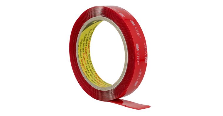 Montageband transparent Breite 19 mm Länge 3 m