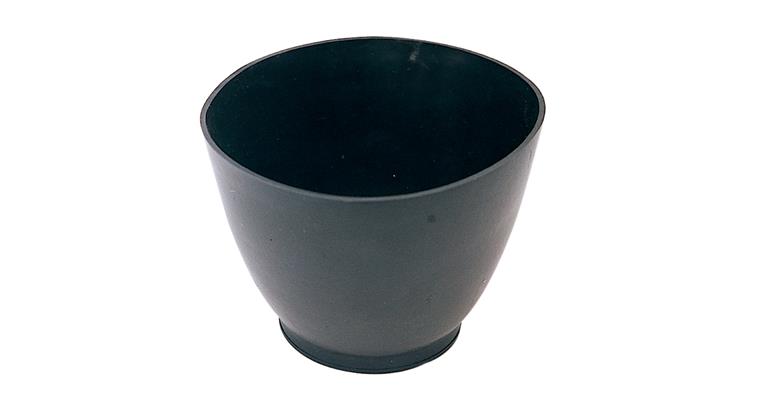 1066270101 Gummi-Gipsbecher Weich-PVC konisch 125x90 mm