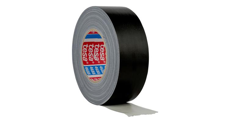 Gewebe-Klebeband schwarz Breite 50 mm Länge 50 m