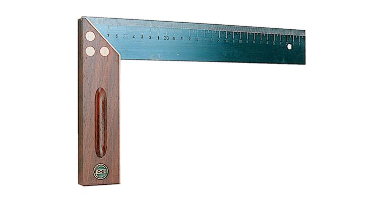 Precision angle with mitre rosewood scale length 250 mm