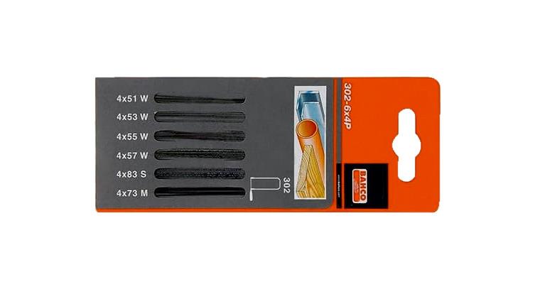 Fretsaw blade set 24 pieces for fretsaw bow art. no. 67722 201