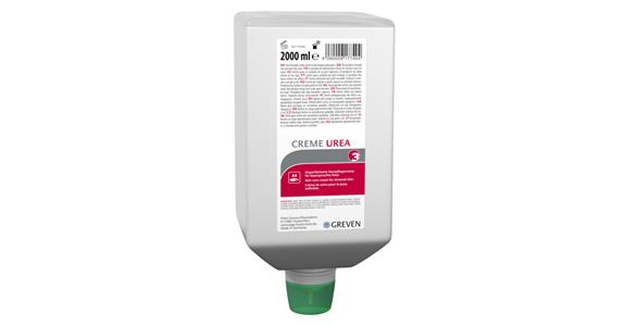 Pflegecreme GREVEN® UREA 2000 ml Flasche O/W-Emulsion silikonfrei unparfümiert