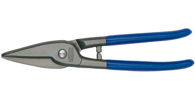 Berlin sheet metal shears, right, stainless steel 250 mm for long straight cuts