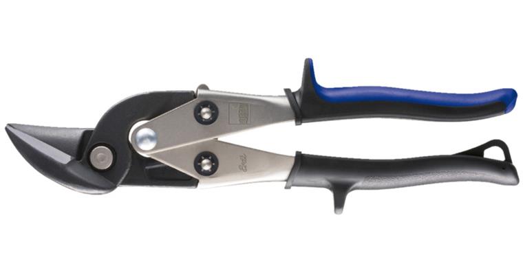 Ideal shears with lever transmission, lightweight, right, stainless steel 240 mm