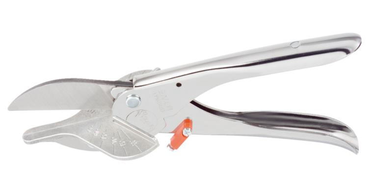 1073161101 Mitre snips 15-90° for skirting and profiles made of rubber, wood, plastic