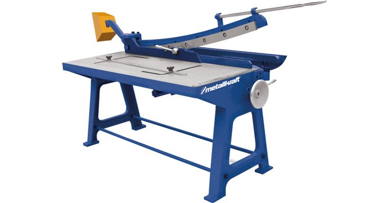 Tafelschere Typ BSS 1020 E für Blechtafeln bis zu 1,5 mm