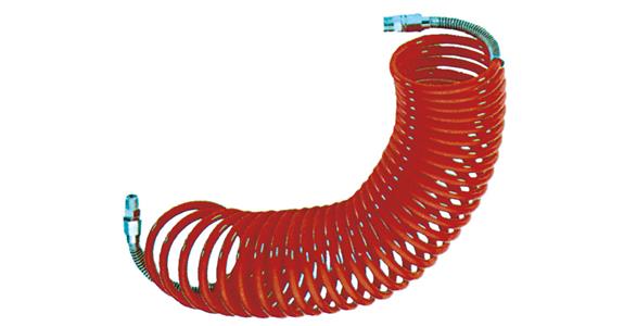 Druckluft-Spiralschlauch Länge 5,0 m Schlauch-Ø (innen/außen) 6x8 mm
