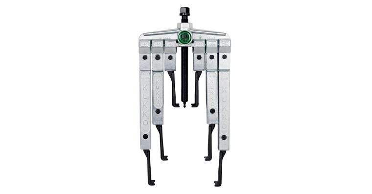 1078050101 2-Arm-Abzieher-Satz Spannweite 120 mm Spanntiefe 100, 200 und 250 mm