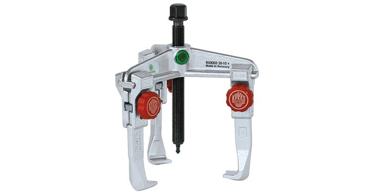 Triple leg universal puller w. quick adjustment sz. 3 clamp. width 250mm D=200