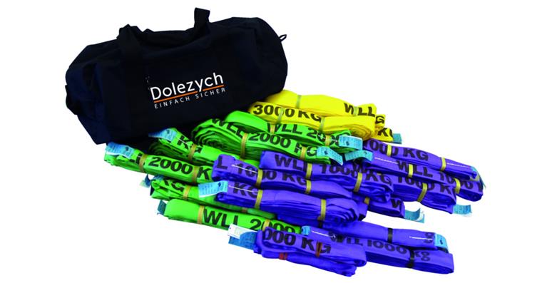PES round sling set 21 pieces